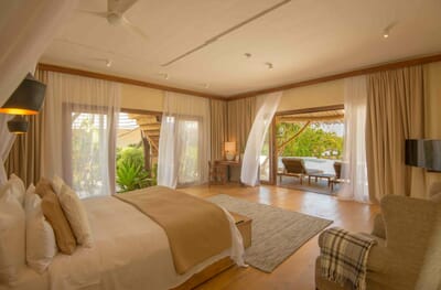 Tanzania Zanzibar White Sands Luxury Villas family safari interiors