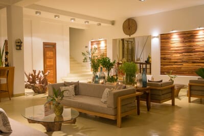 Tanzania Zanzibar White Sands Luxury Villas family safari lounge bar