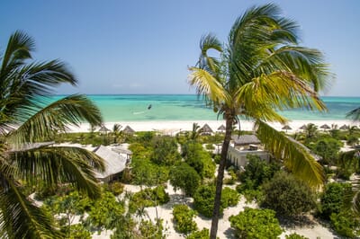 Tanzania Zanzibar White Sands Luxury Villas family safari resort kitesurfer