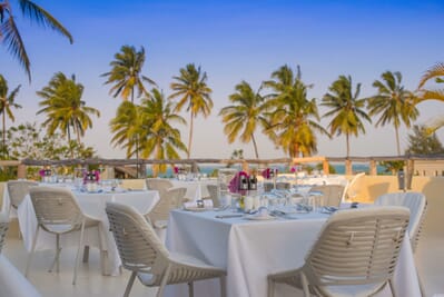 Tanzania Zanzibar White Sands Luxury Villas family safari rooftop bar sunset