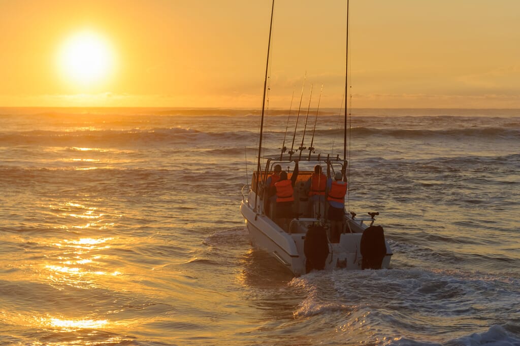 Africa deep sea charter sunrise Indian Ocean