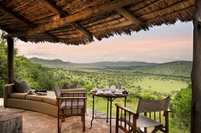Tanzania Serengeti andBeyond Klein's Camp family safari cottage exterior