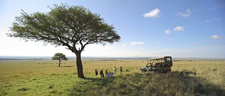 Kenya Masai Mara Kichwa Tembo family safari