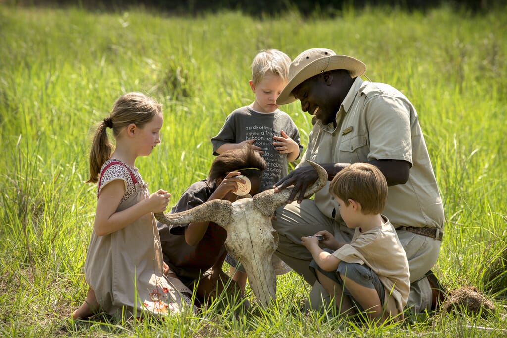 South Africa Phinda Wildchild children kids family safari
