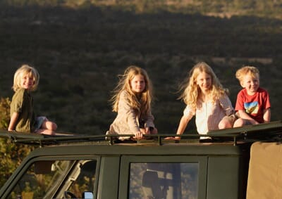 Kenya Masai Mara Bush Houses family safari