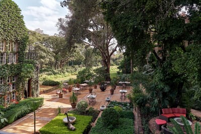 Kenya Nairobi Giraffe Manor family safari