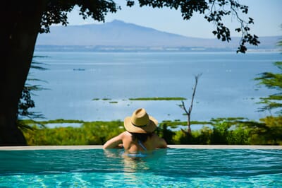 Kenya Lake Naivasha Loldia House family safari