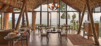 Tanzania Ngorongoro crater lodge family safari