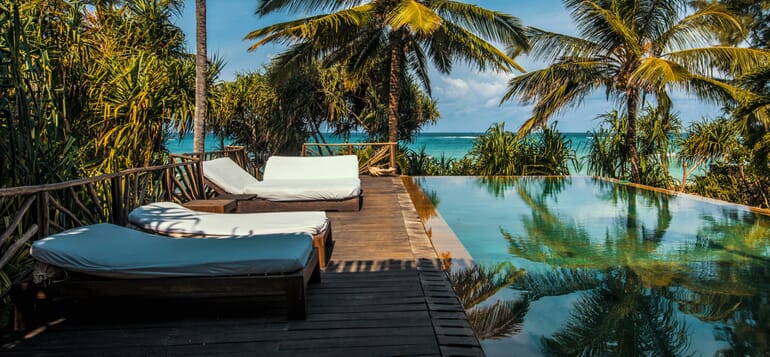 Kenya Diani Alfajiri villas family holiday