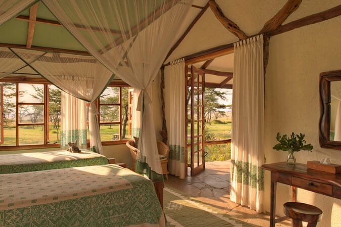 Kenya Masai Mara Bush Houses family safari