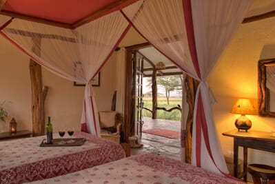 Kenya Masai Mara Bush Houses family safari