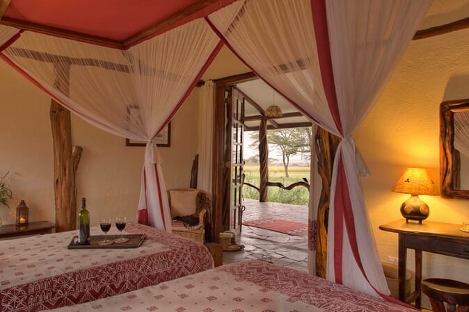 Kenya Masai Mara Bush Houses family safari