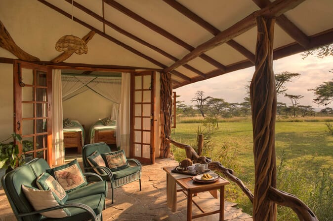 Kenya Masai Mara Bush Houses family safari