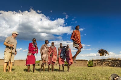 Kenya Masai Mara Karen Blixen Camp family safari