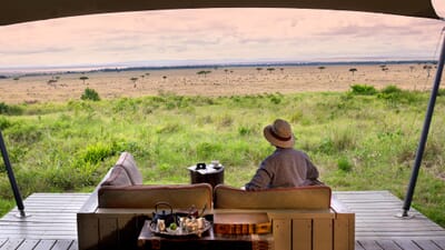 Kenya Masai Mara Bateleur Camp family safari