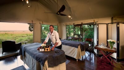 Kenya Masai Mara Bateleur Camp family safari