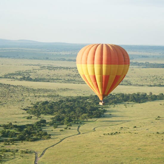 Hot air balloon safari - Coral Tree - Luxury Family Safari Holidays