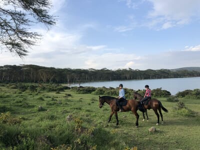 Kenya Lake Naivasha Loldia House family safari