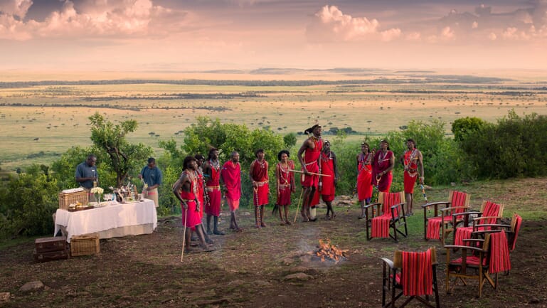 Kenya Masai Mara Bateleur Camp family safari