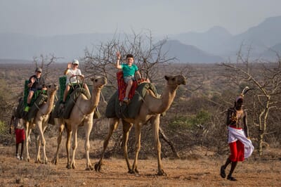 Kenya Samburu Sasaab family safari