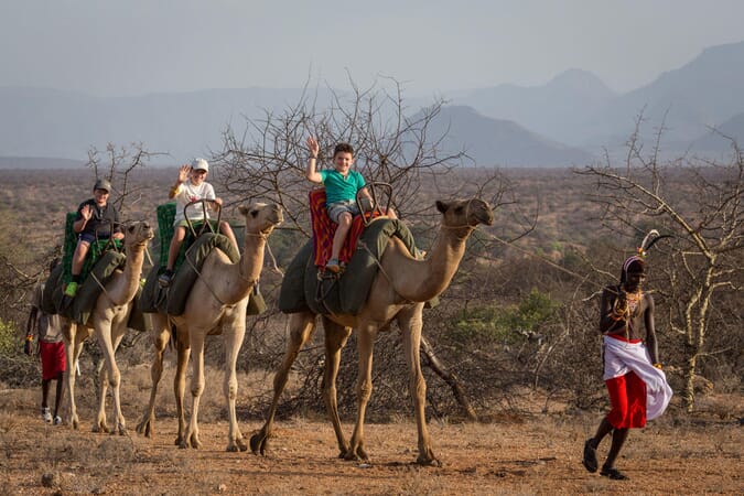 Kenya Samburu Sasaab family safari