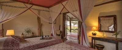 Kenya Masai Mara Bush Houses family safari