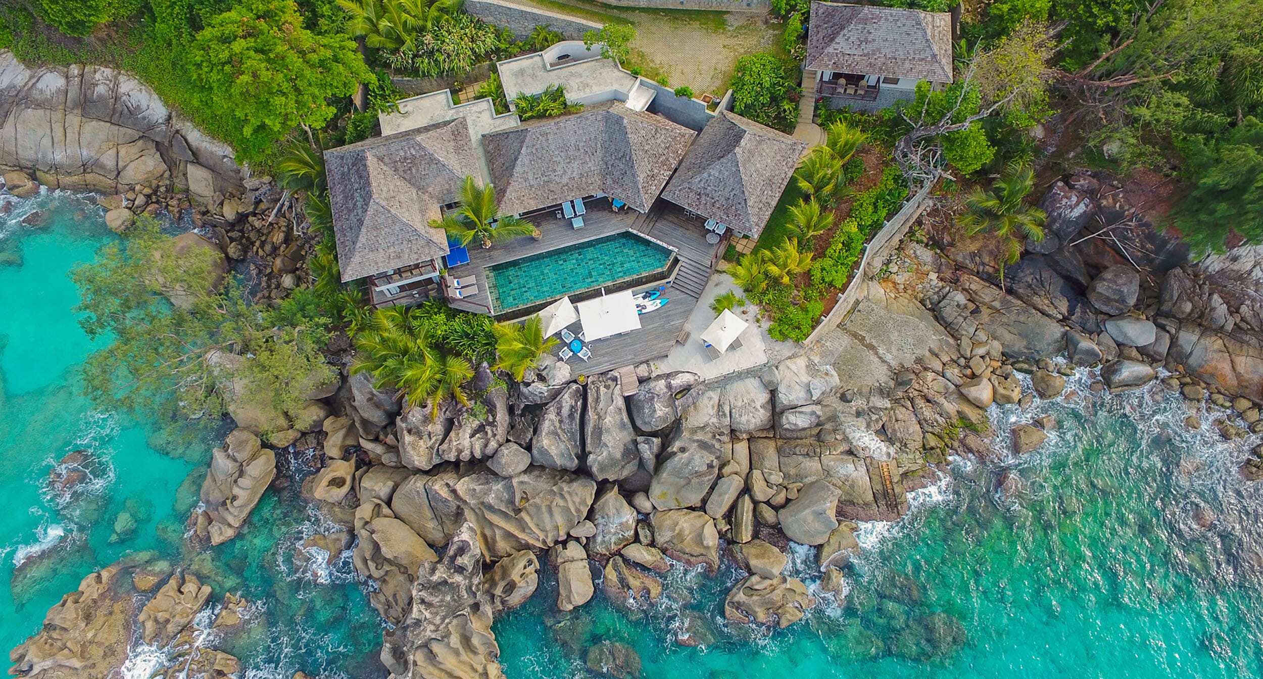 Sea Monkey Villa aerial