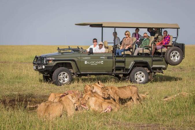 Kenya Masai Mara Sala's Camp family safari