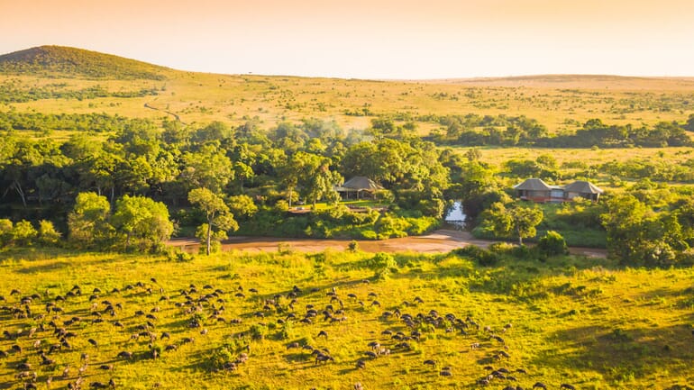 Kenya Masai Mara Sala's Camp family safari