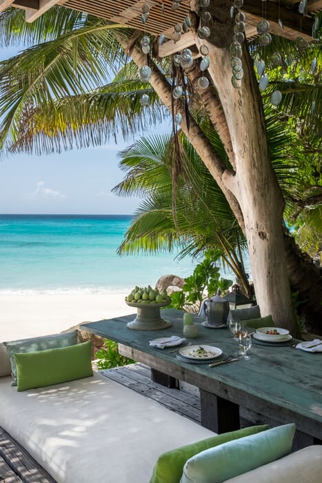 Seychelles Private Islands - North Island beach view