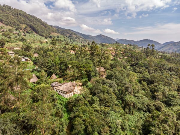 Volcanoes Bwindi Lodge Uganda safari