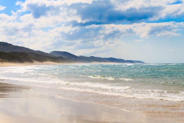 Isimangaliso Wetland Park beach, South Africa