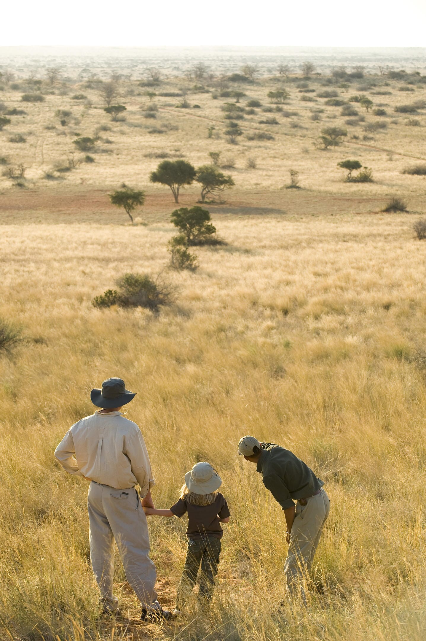 South Africa family on safari