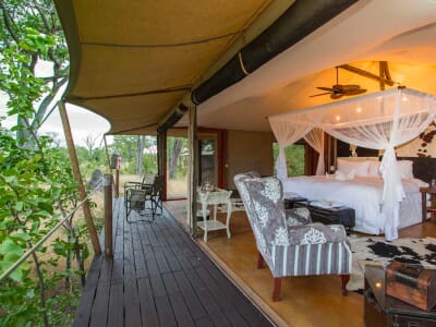 Camp Kuzuma Luxury Family Safari Botswana