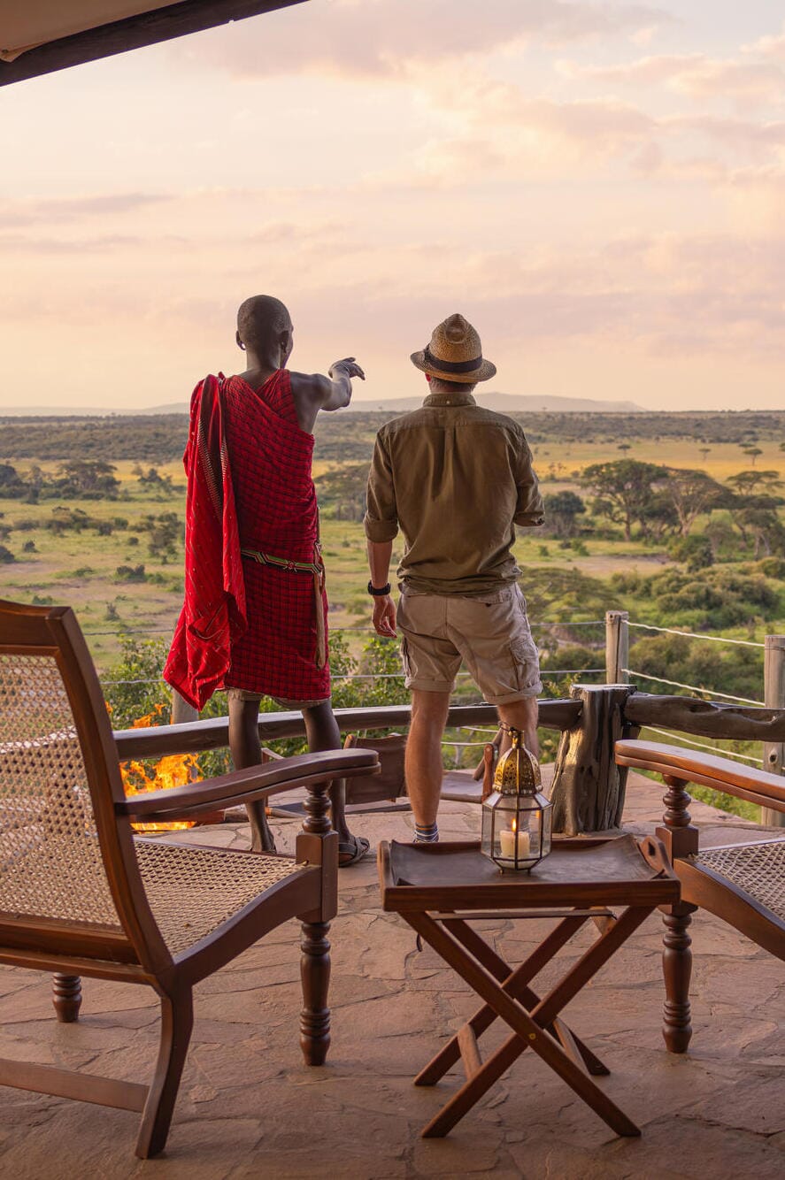 Saruni Eagle View Masai Mara Luxury Family Safaris Kenya Coral Tree Travel