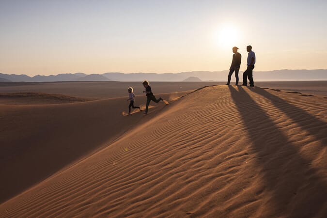 Kwessi Dunes Camp Luxury Family Safaris Namibia