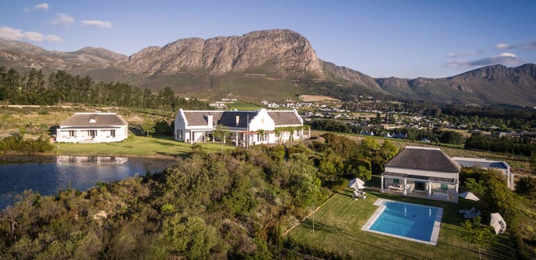 La Cotte Farm Cape Winelands South Africa Luxury Family Safaris Coral Tree Travel