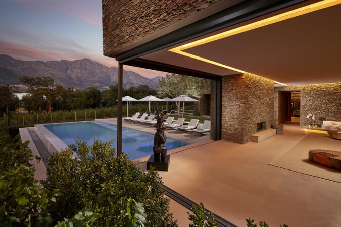 Leeu House Cape Winelands South Africa Luxury Family Safaris Coral Tree Travel