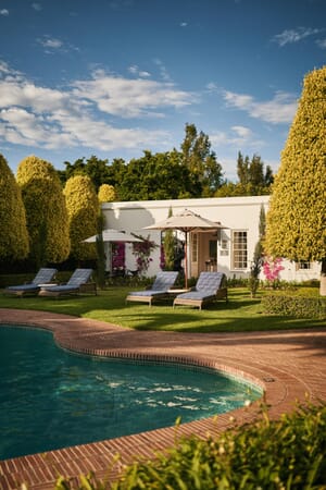 Leeu House Cape Winelands South Africa Luxury Family Safaris Coral Tree Travel