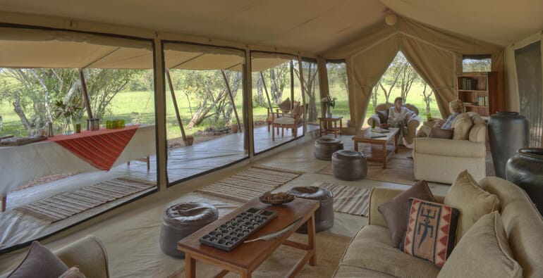Encounter Mara Camp Masai Mara Luxury Family Safaris Kenya Coral Tree Travel