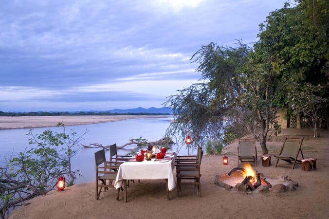 Island Bush Camp Luxury Family Safaris Zambia Coral Tree Travel