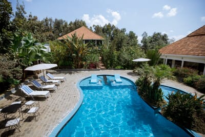 Five Volcanoes Boutique Hotel Volcanoes National Park Coral Tree Travel