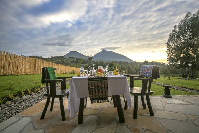 Amakora Songa Lodge Volcanoes National Park Luxury Family Safaris Rwanda Coral Tree Travel