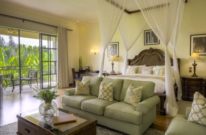 The Bishop's House Volcanoes National Park Luxury Family Safaris Rwanda Coral Tree Travel