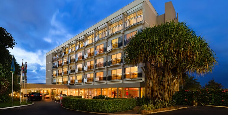 Hôtel des Mille Collines Kigali Luxury Family Safaris Rwanda Coral Tree Travel