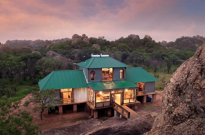 Khayelitshe House Matobo National Park Luxury Family Holidays Zimbabwe Coral Tree Travel