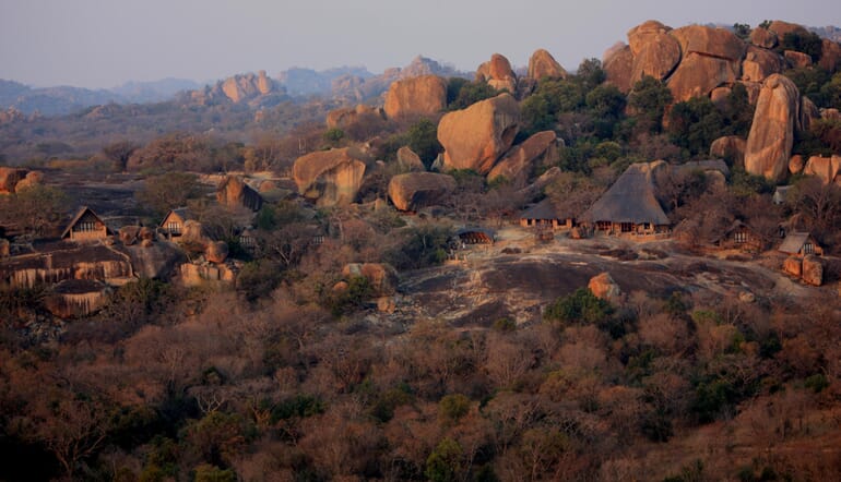 Big Cave Camp Matobo National Park Luxury Family Safaris Zimbabwe Coral Tree Travel