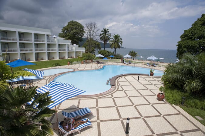 Lake Kivu Serena Hotel Volcanoes National Park Luxury Family Safaris Rwanda Coral Tree Travel