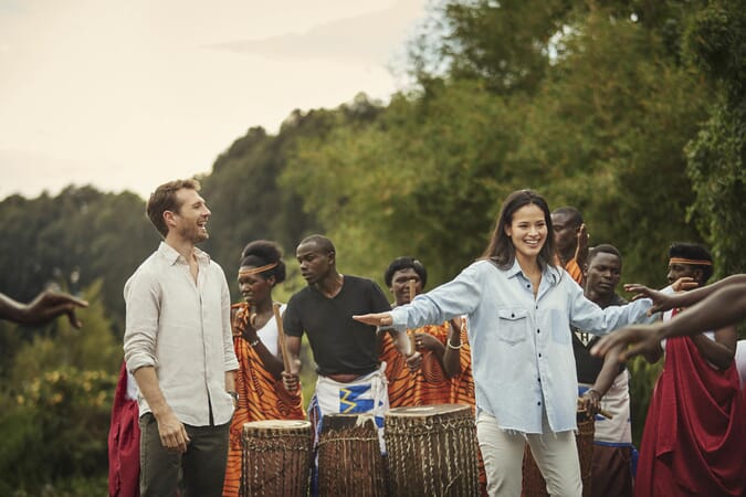 One&Only Gorilla’s Nest Volcanoes National Park Luxury Family Safaris Rwanda Coral Tree Travel