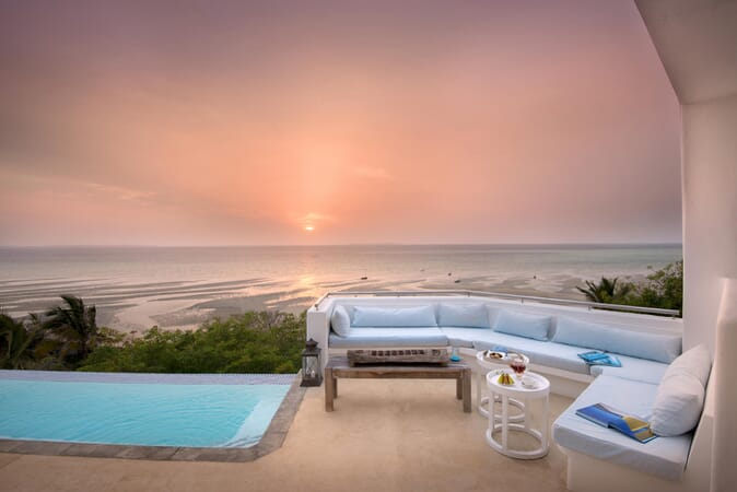 Santorini Mozambique Bazaruto Archipelago Luxury Family Safaris Mozambique Coral Tree Travel